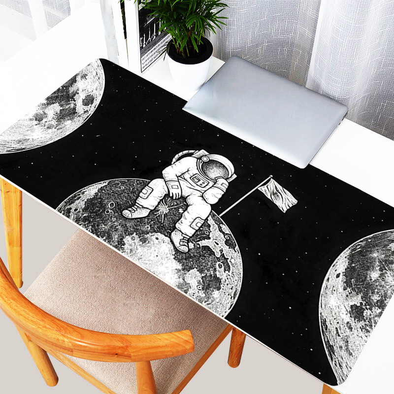 Gaming Laptop Essential Accessories - Mouse Pad Gamer Astronautas Preto e