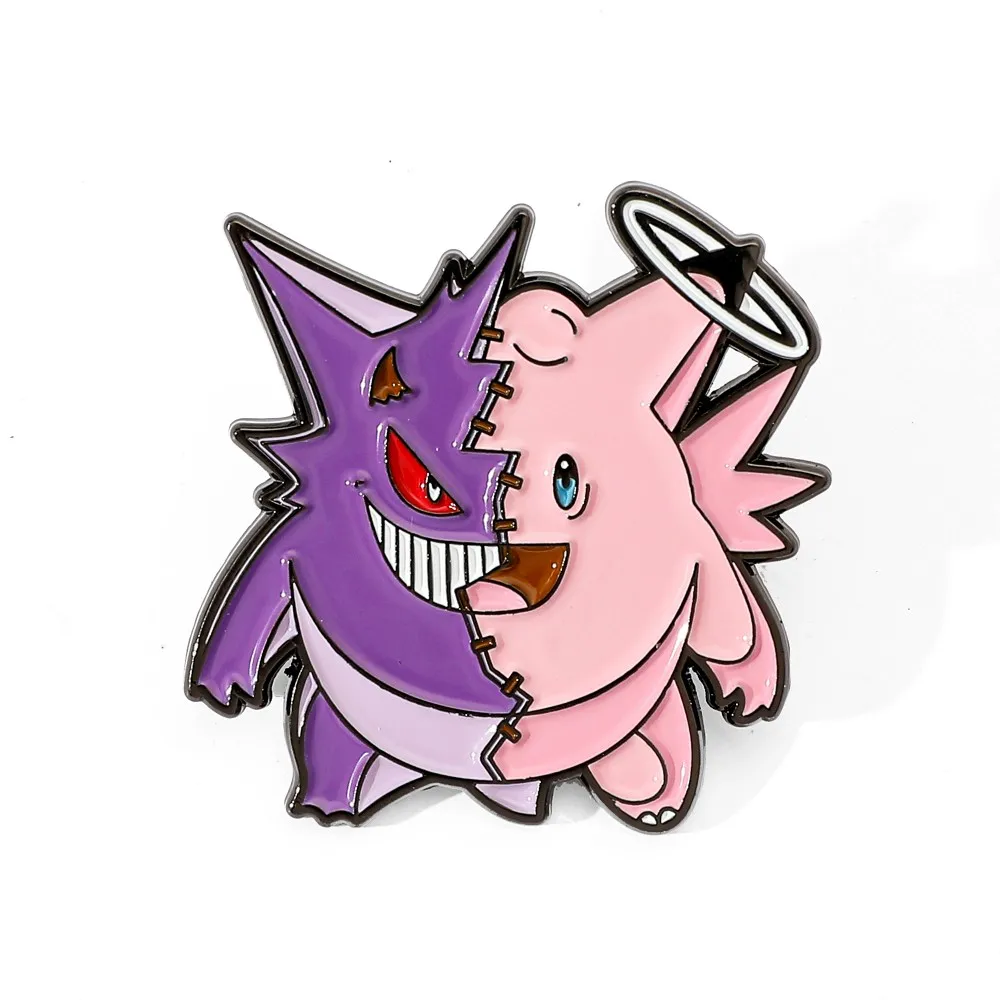 1 Peça Broche de Desenho Anima - Gaming Equipment Accessories avaliação e preço