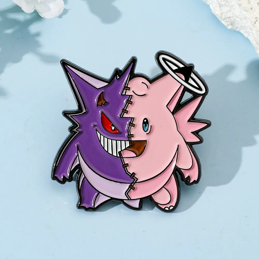 1 Peça Broche de Desenho Anima - Gaming Equipment Accessories avaliação e preço