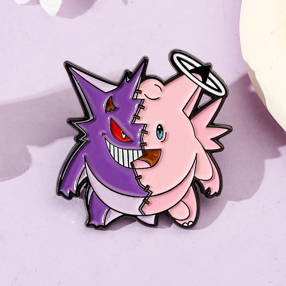 1 Peça Broche de Desenho Anima - Gaming Equipment Accessories avaliação e preço