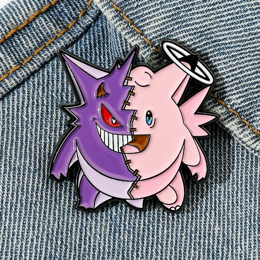 1 Peça Broche de Desenho Anima - Gaming Equipment Accessories avaliação e preço