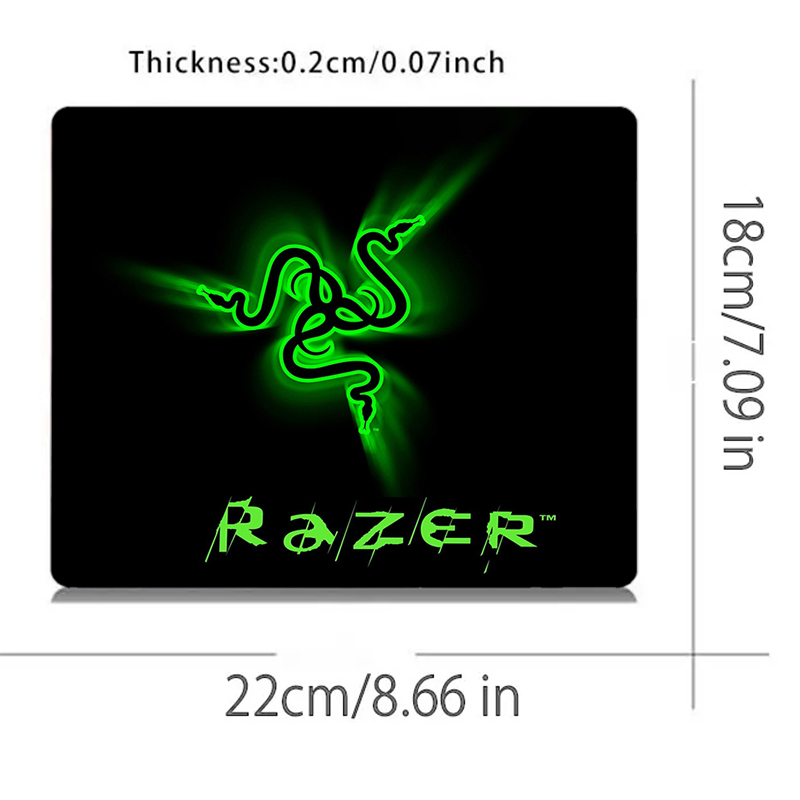Razer moda pequena mouse pad a - Gaming Accessories For Gaming Laptop avaliação e preço