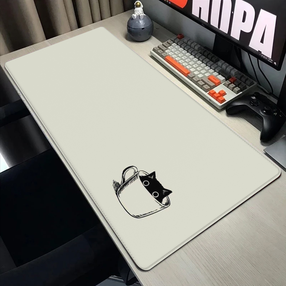 Engraçado Gato Preto Mouse Pad - Gaming Accessories Companies avaliação e preço