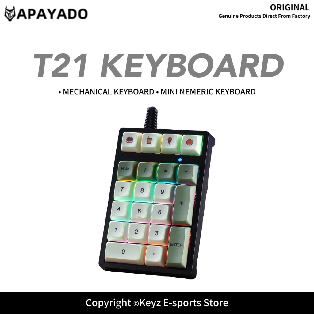 Teclado Numérico Mini com Fio  - Keyboard Numpad Separate avaliação e preço