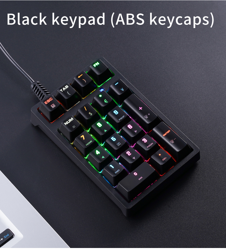 Teclado Numérico Mini com Fio  - Keyboard Numpad Separate avaliação e preço