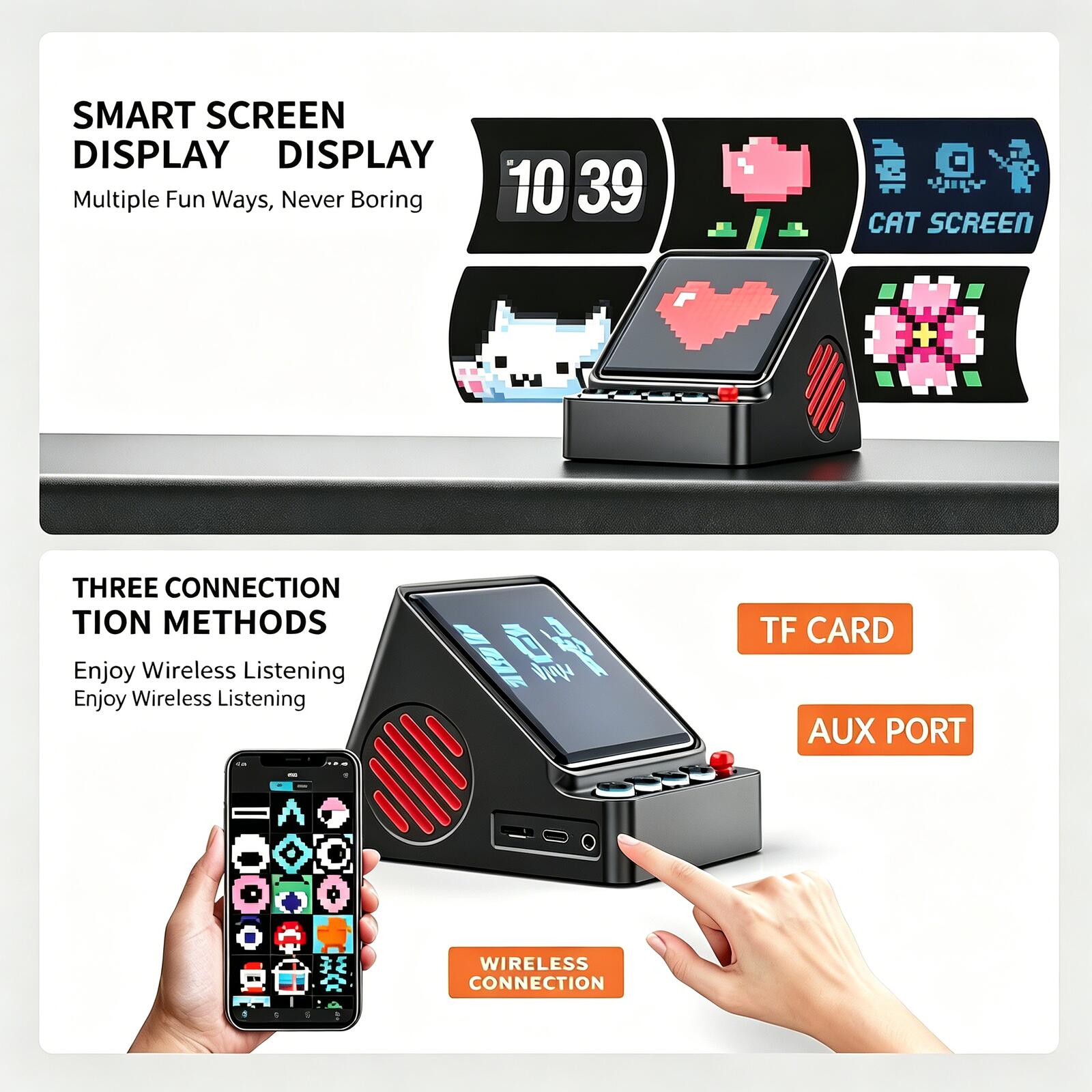 Caixa de Som Bluetooth RGB Pix - Gaming Accessories App avaliação e preço