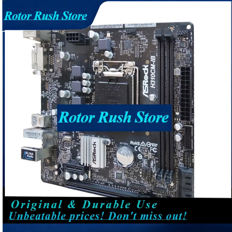 Placa-Mãe RoRuSASRock H310CM-H - Intel Cpu Core I9 avaliação e preço