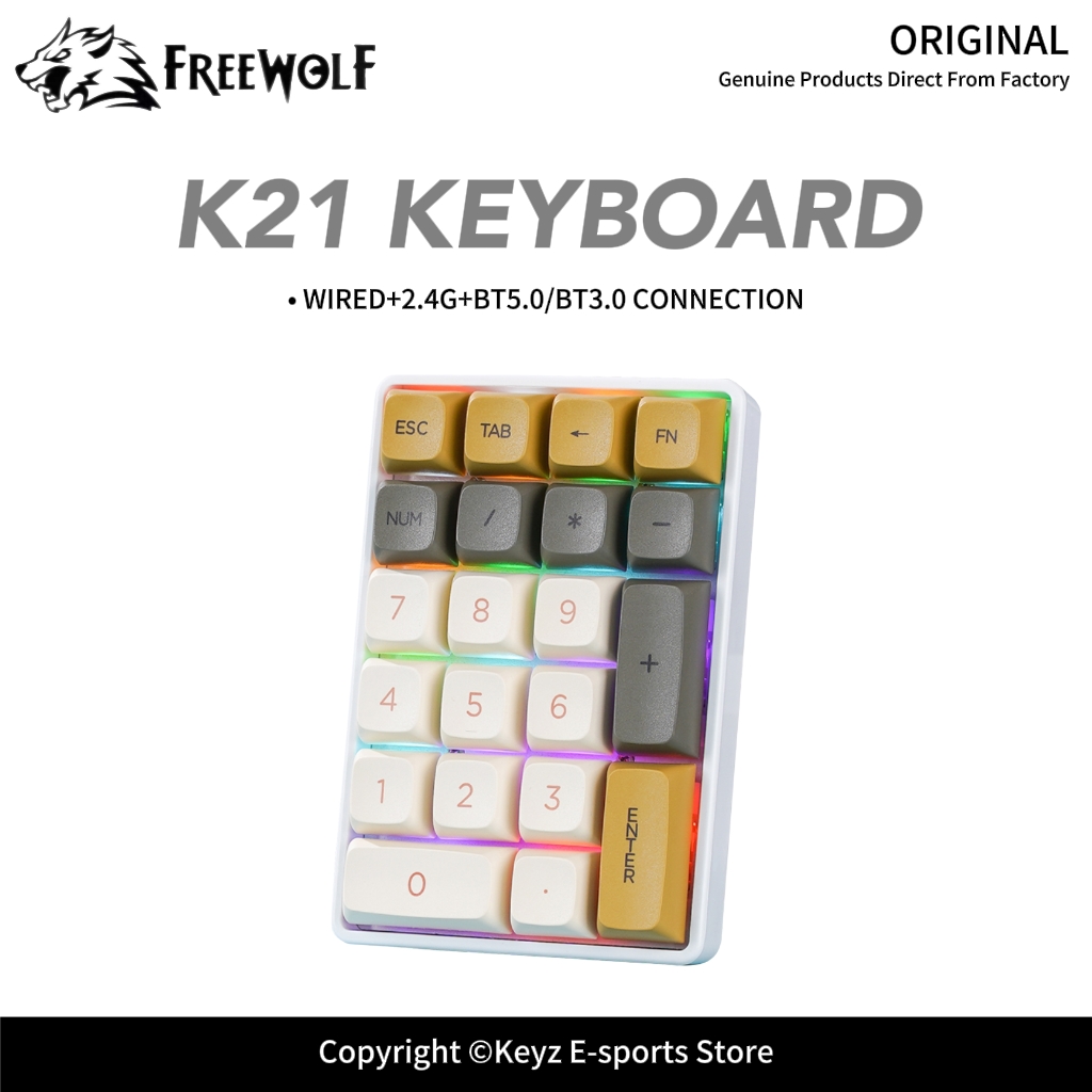Teclado Numérico Mecânico Tri- - Keyboard Numpad Separate avaliação e preço