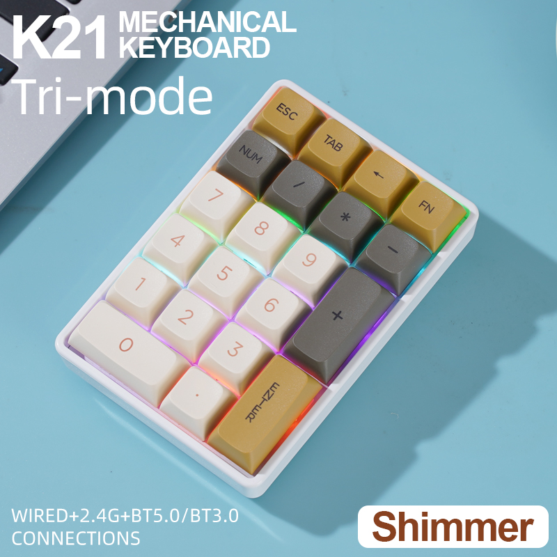 Teclado Numérico Mecânico Tri- - Keyboard Numpad Separate avaliação e preço