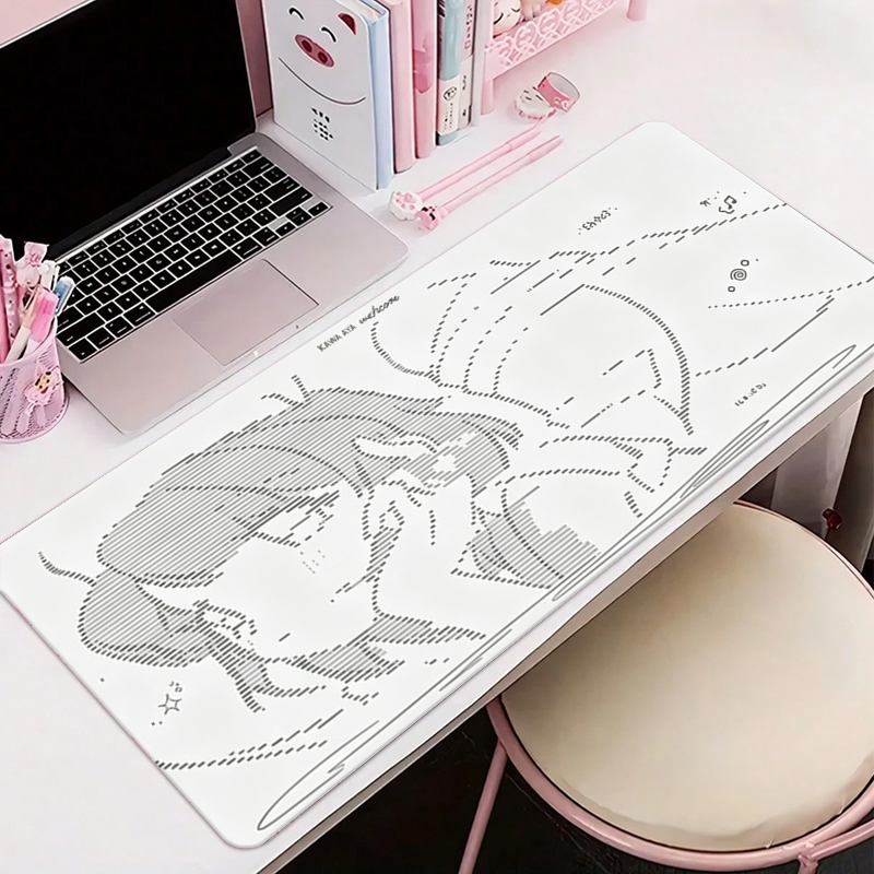 1Pç Mouse Pad de Couro Anime A - Gaming Accessories Setup avaliação e preço